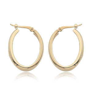 Yellow Gold Hoop Earrings