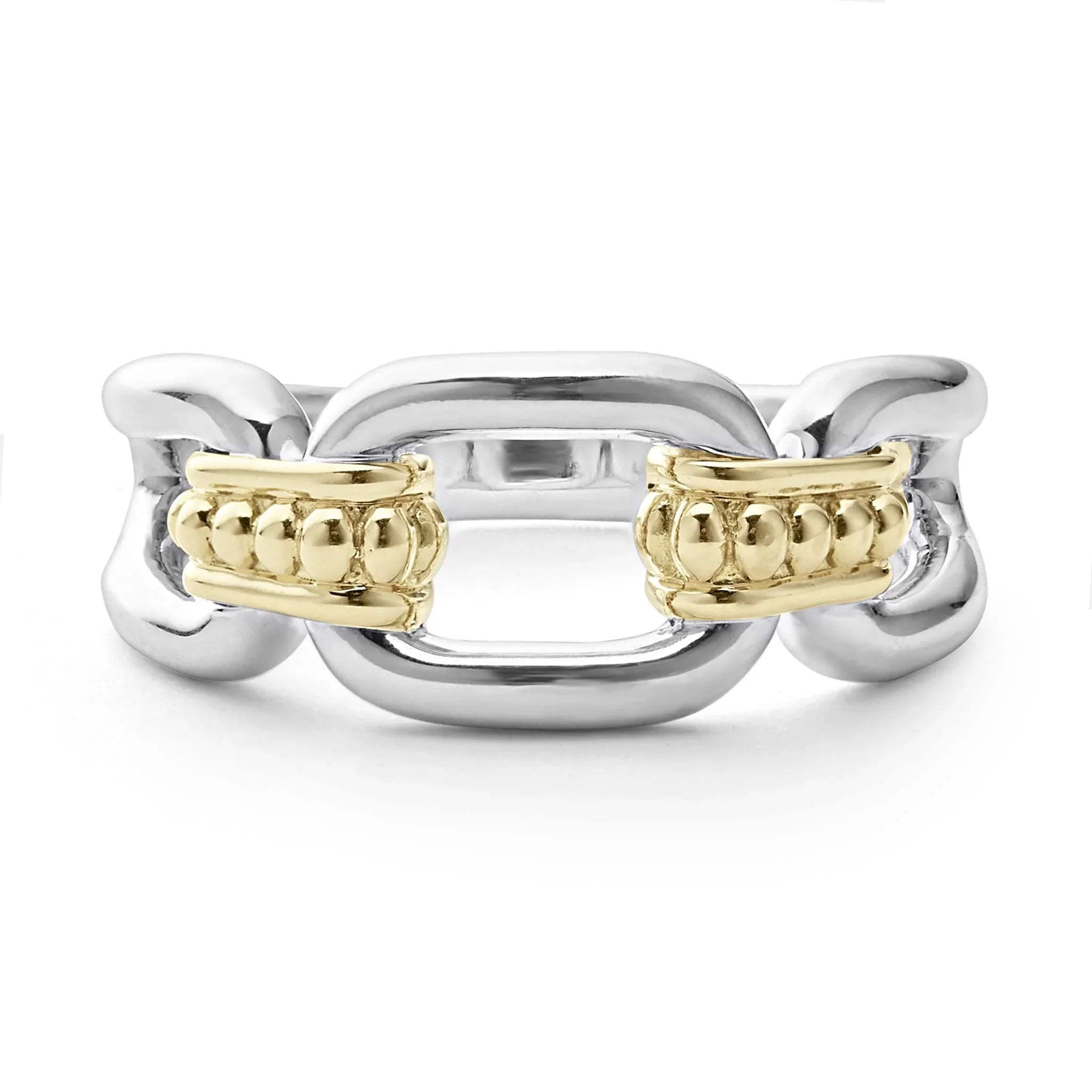 Two-Tone Link Ring