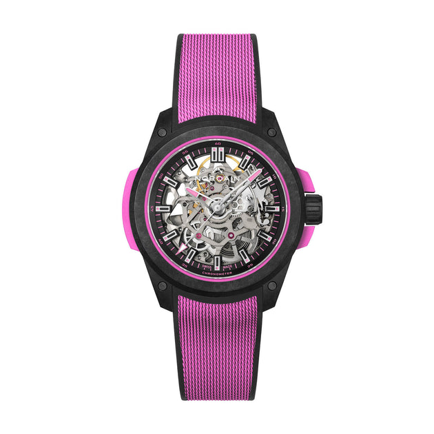 NORQAIN Independence Wild One Skeleton Hyper Pink Automatic – N3001.07Q04.B03.R01