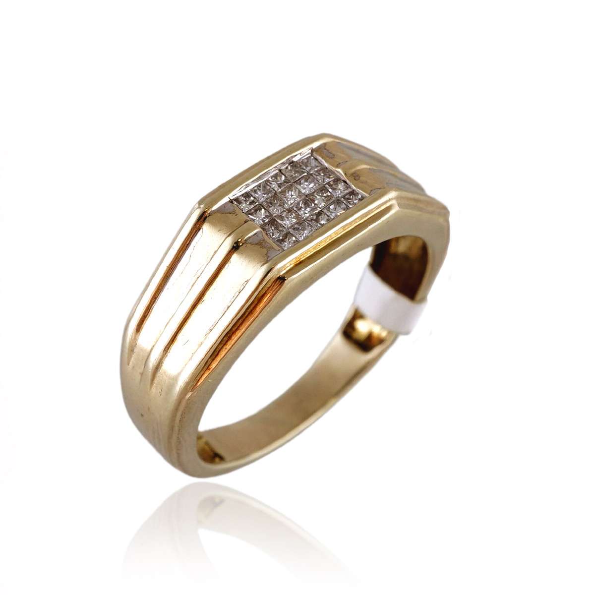 10K Yellow Gold Diamond Ring