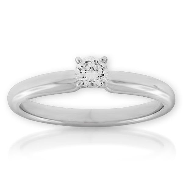 Ikuma Canadian Diamond Ring 14K, 1/5 ct.