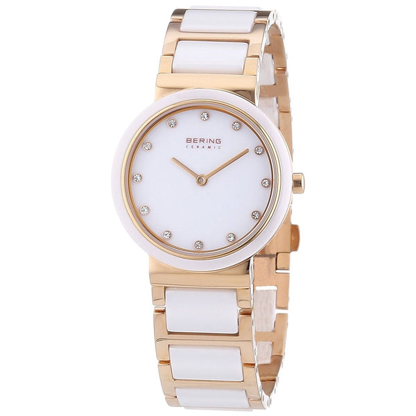 Bering Women's 10729-766 Ceramic Crystal Two-Tone Stainless steel and Ceramic Watch