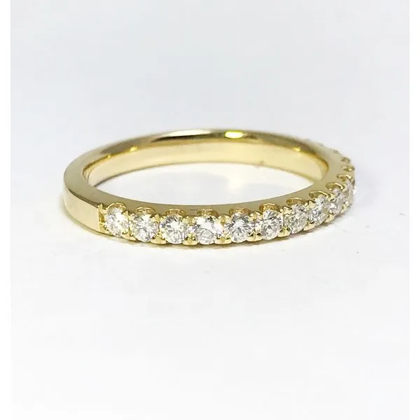 Lumina Gem Signature Collection Yellow Gold Diamond Wedding Band