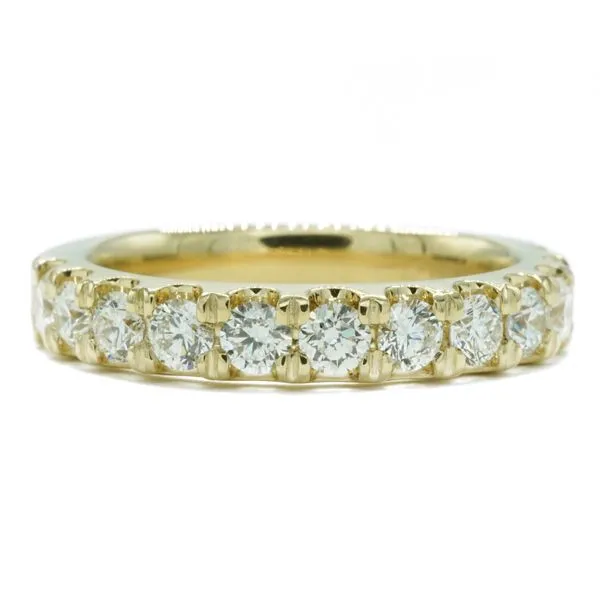 .98ctw Diamond and 14k Yellow Gold Band