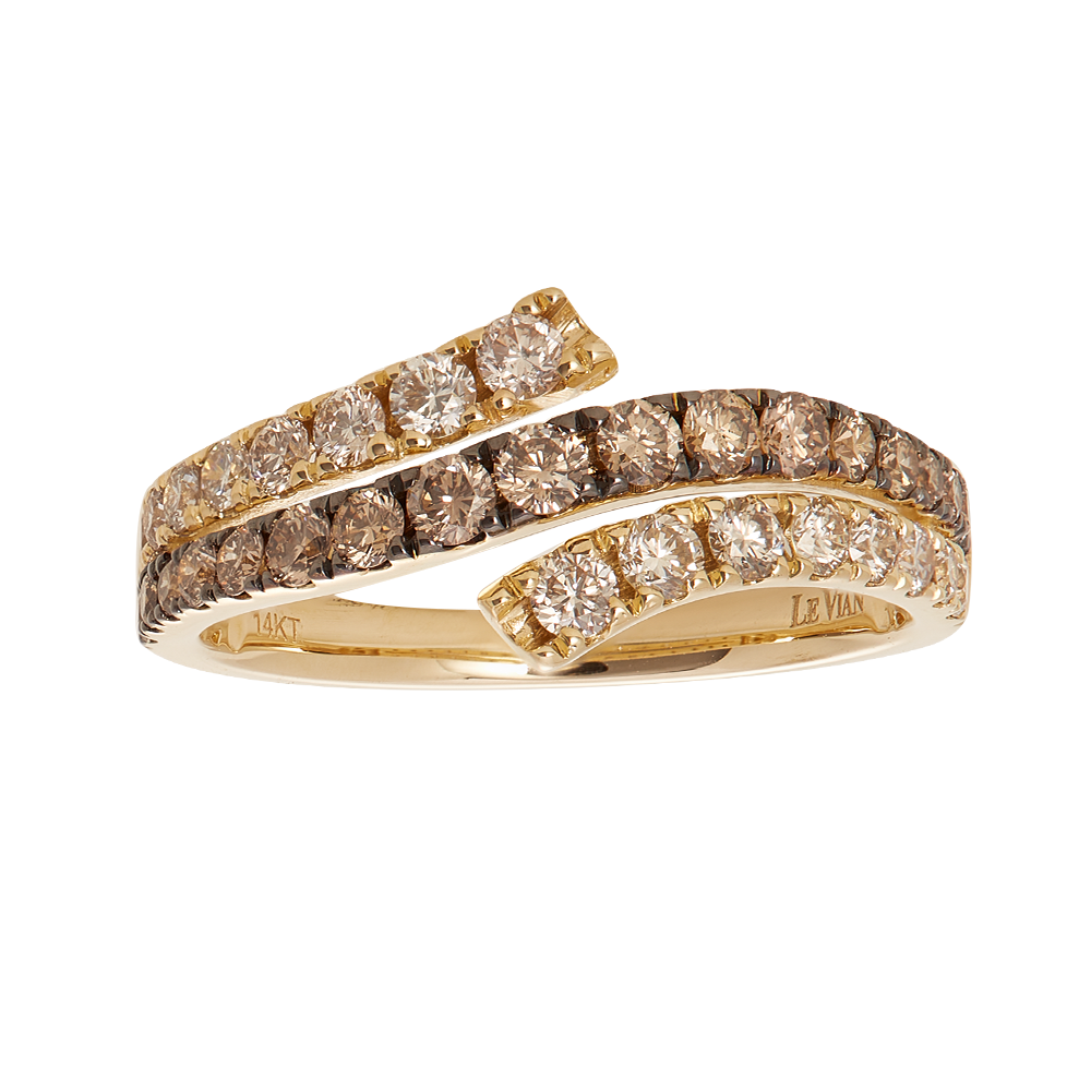 Le Vian 14k Honey Gold & Diamond Ring