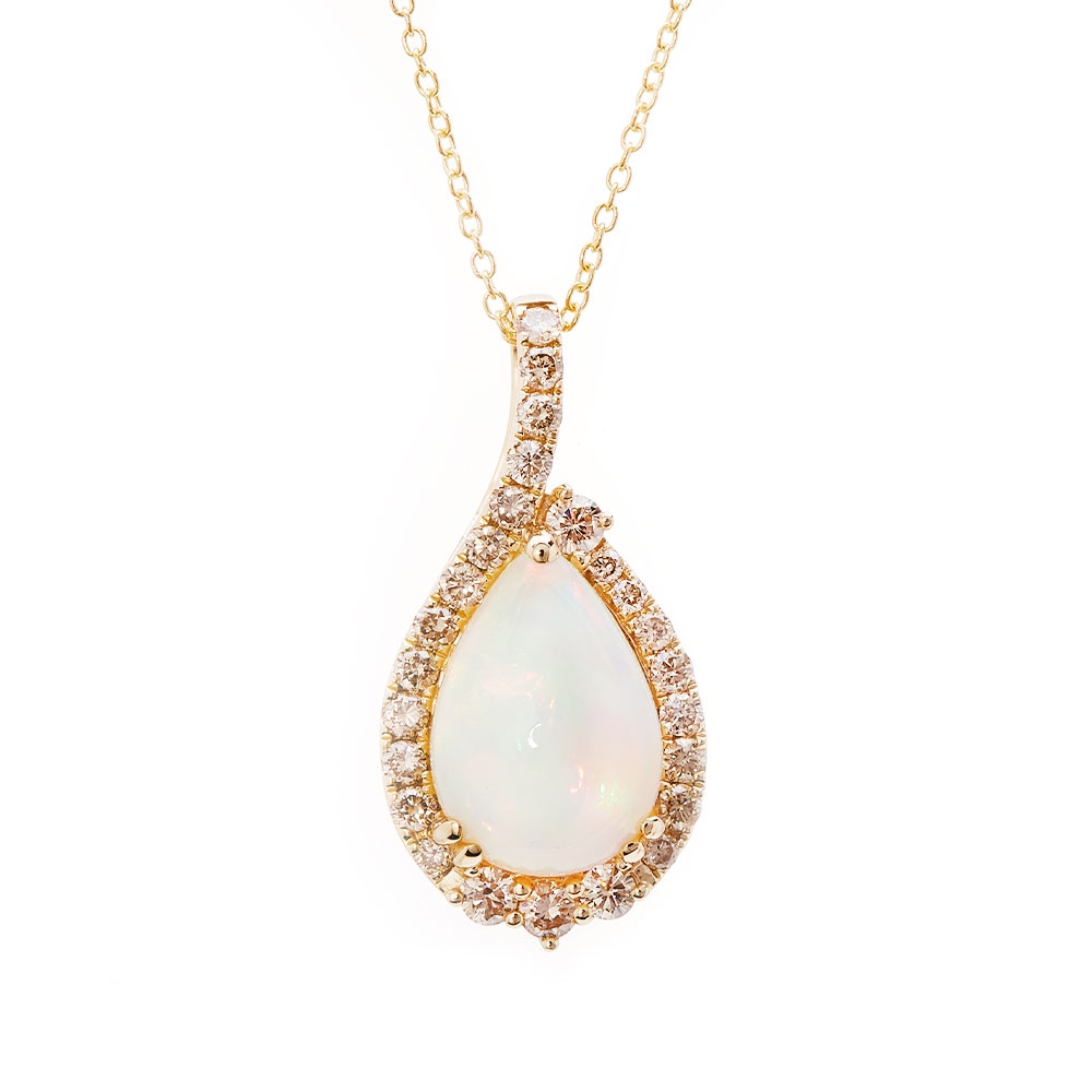 Le Vian 14k Honey Gold Opal Pendant