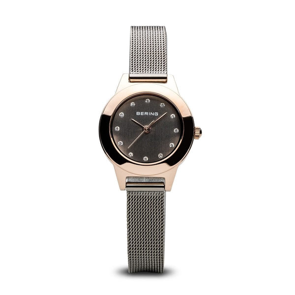 Bering Women's 11125-369 Classic Crystal Grey Stainless Steel Watch
