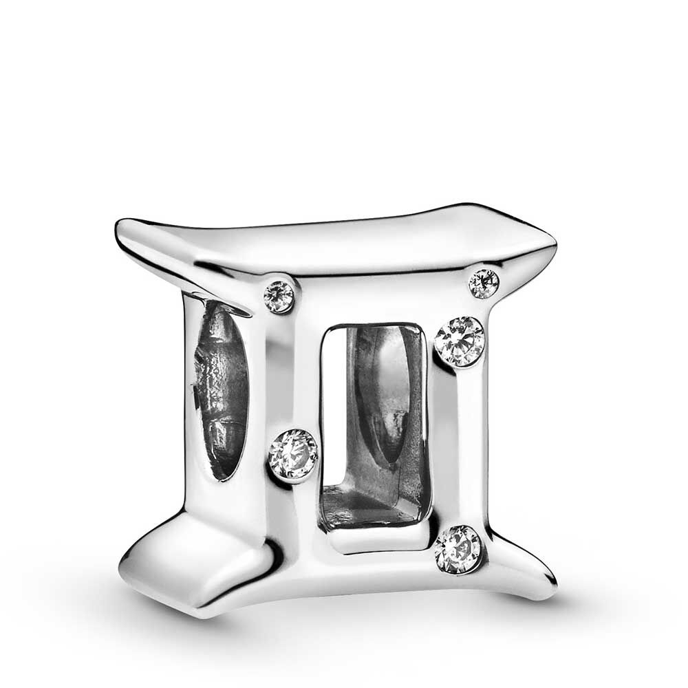 Pandora Sparkling Gemini Zodiac CZ Charm