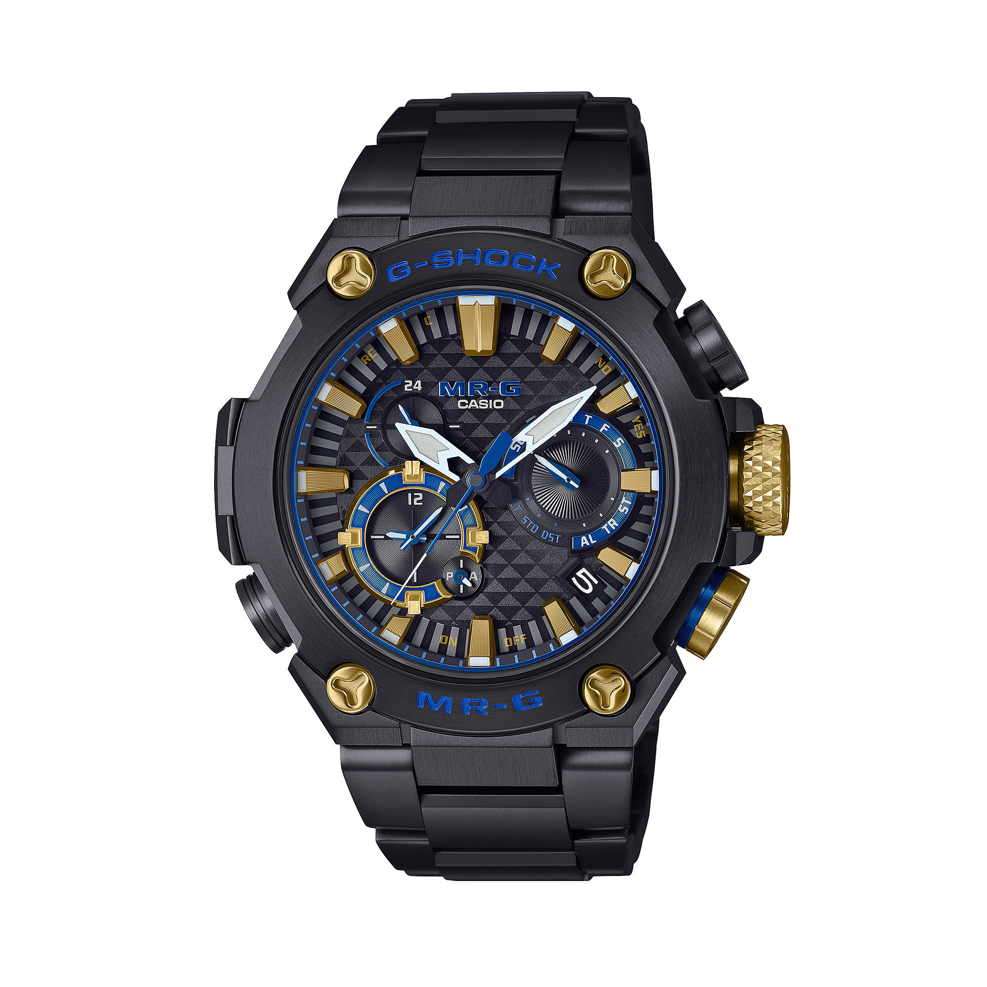 G-Shock MR-G Kachi-Iro Black Dial Watch, 54mm