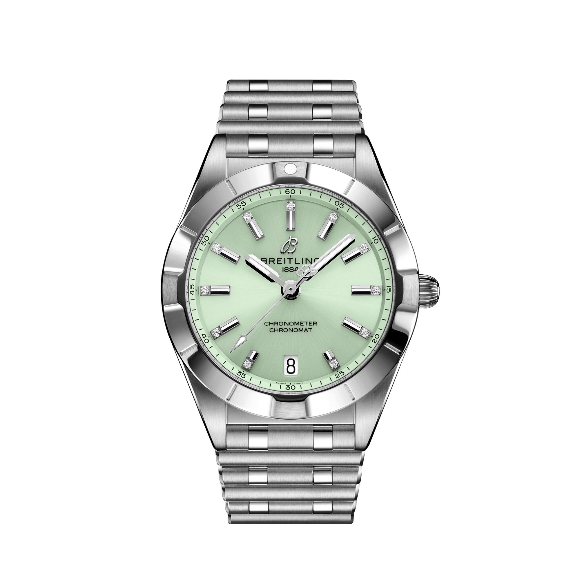 Breitling Chronomat 32 Green Dial Watch, 32mm