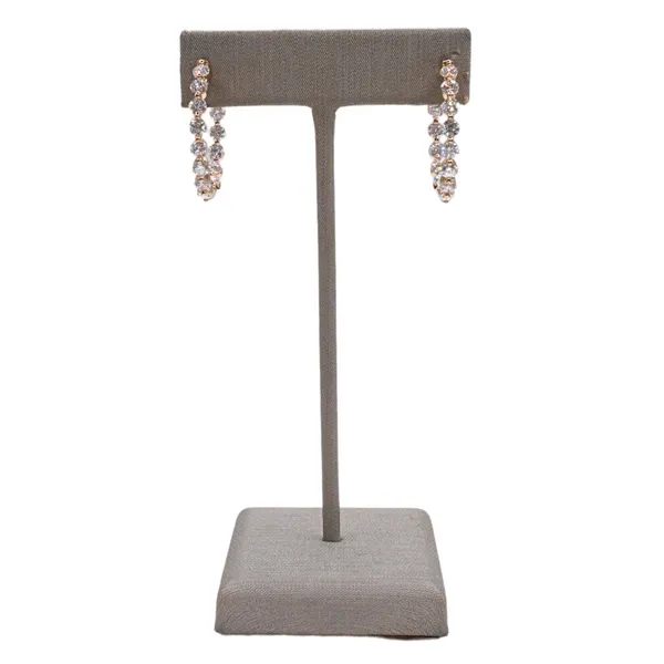 3.02ctw Lab Grown Diamond Inside Out Hoops-14k Yellow Gold