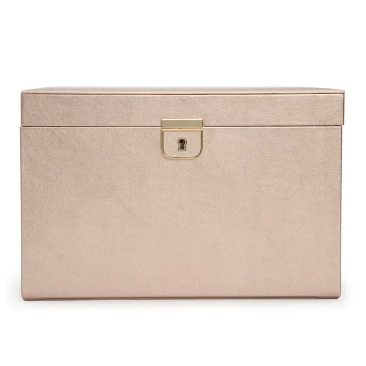 Wolf Palermo Large Jewelry Box- Rose Quartz