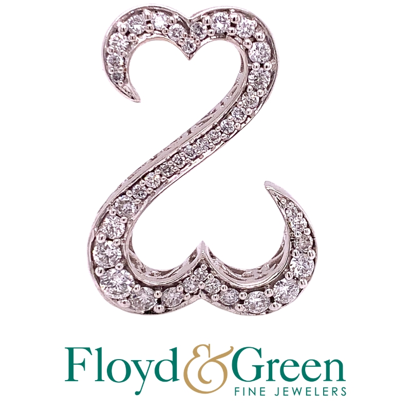 Contemporary Diamond Pendant