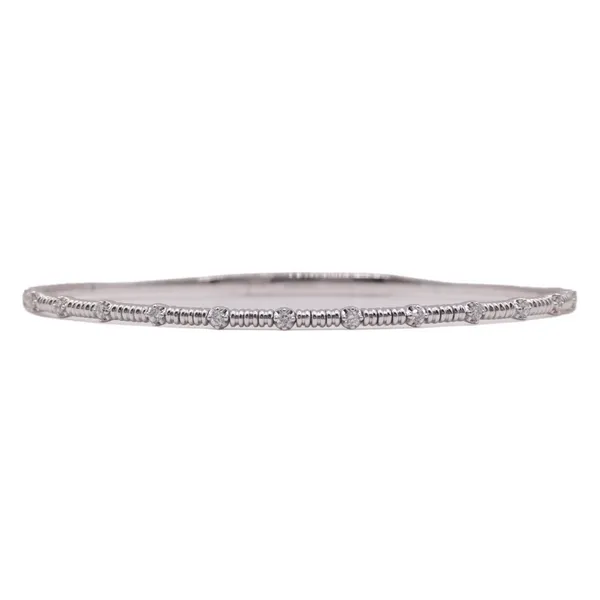.20ctw Diamond Flexible Bangle in 14k White Gold