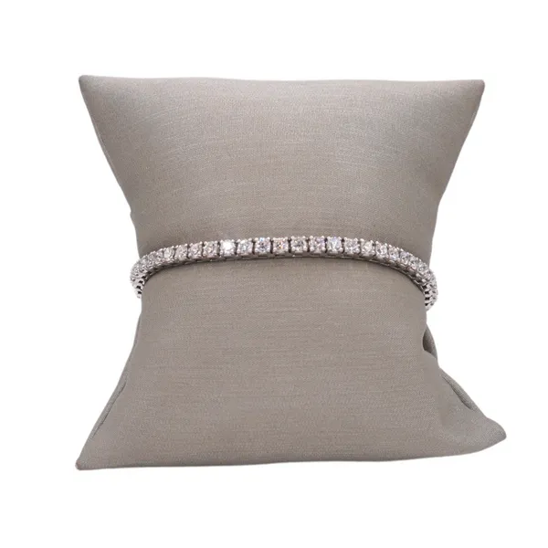 5ctw Lab Grown Diamond Tennis Bracelet-14k White Gold