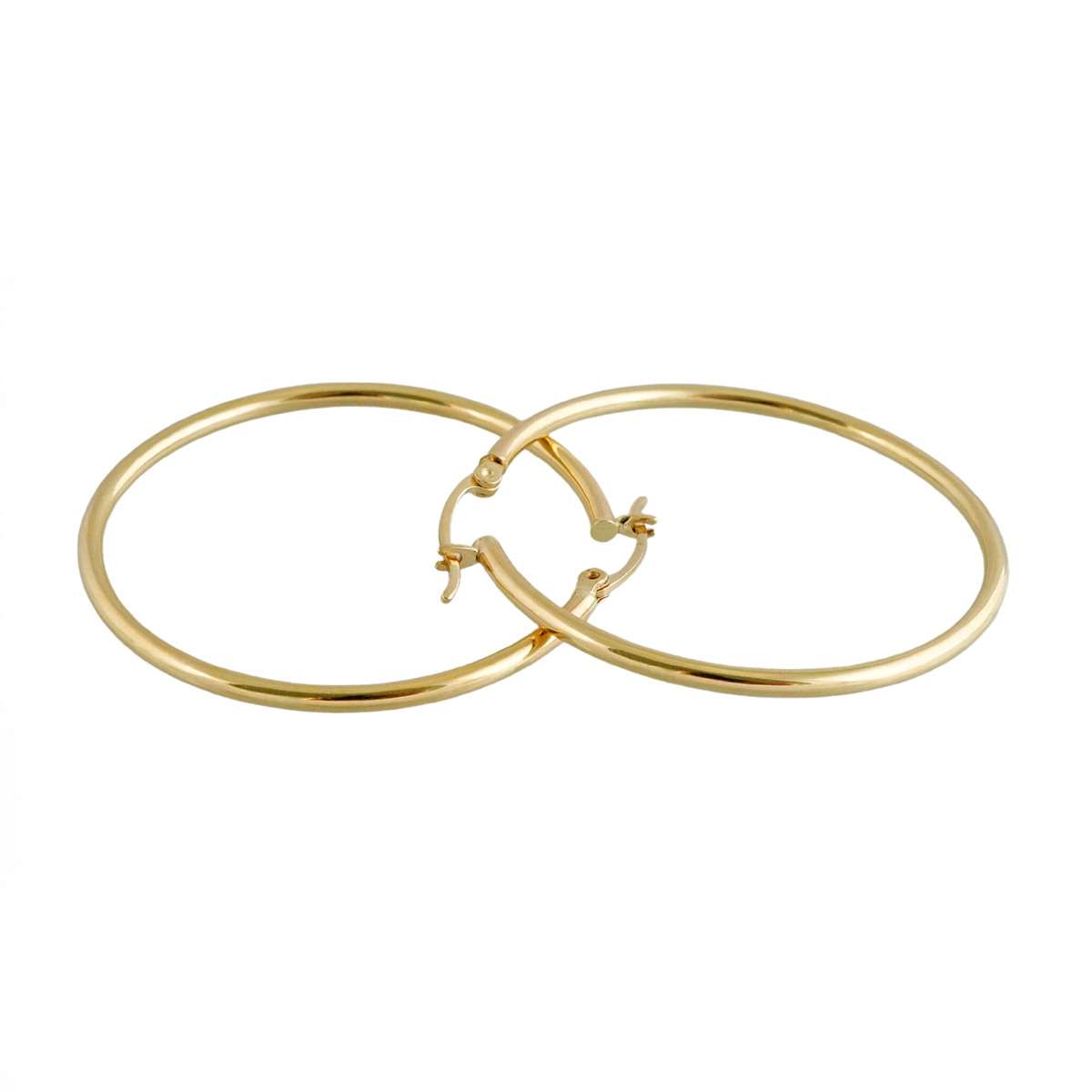 Women’s 10k Yellow Gold Hoops