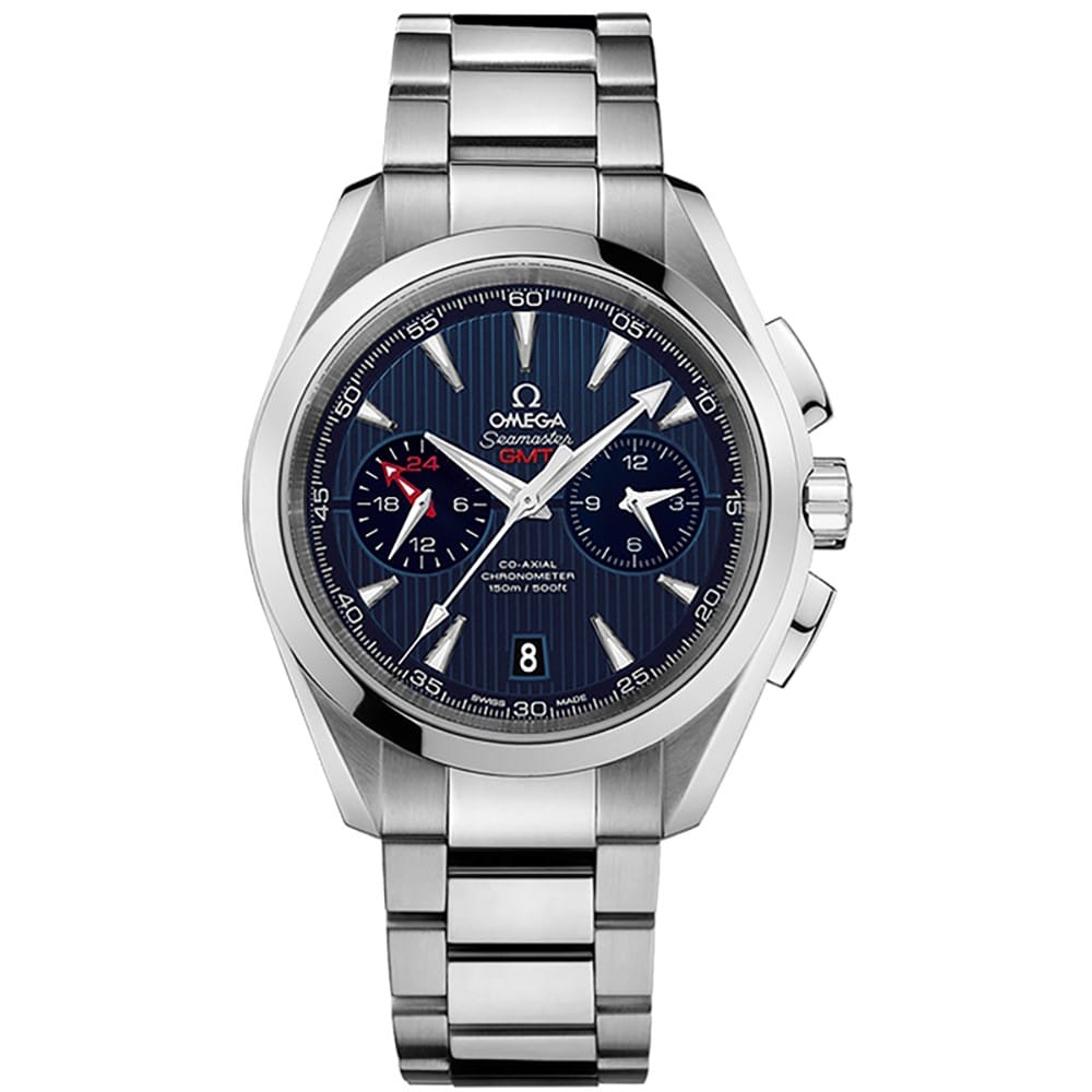 Omega Aqua Terra 150m Co-Axial GMT Chronograph Watch 231.10.43.52.03.001