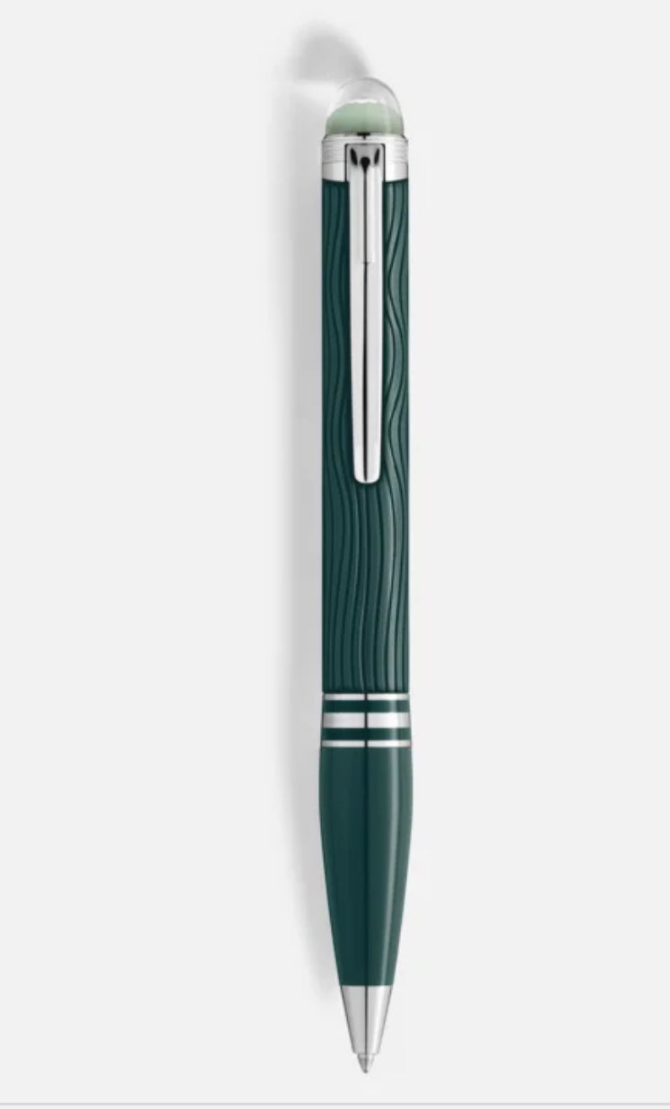 MONTBLANC STARWALKER POLARGREEN PRECIOUS RESIN BALLPOINT MB132904