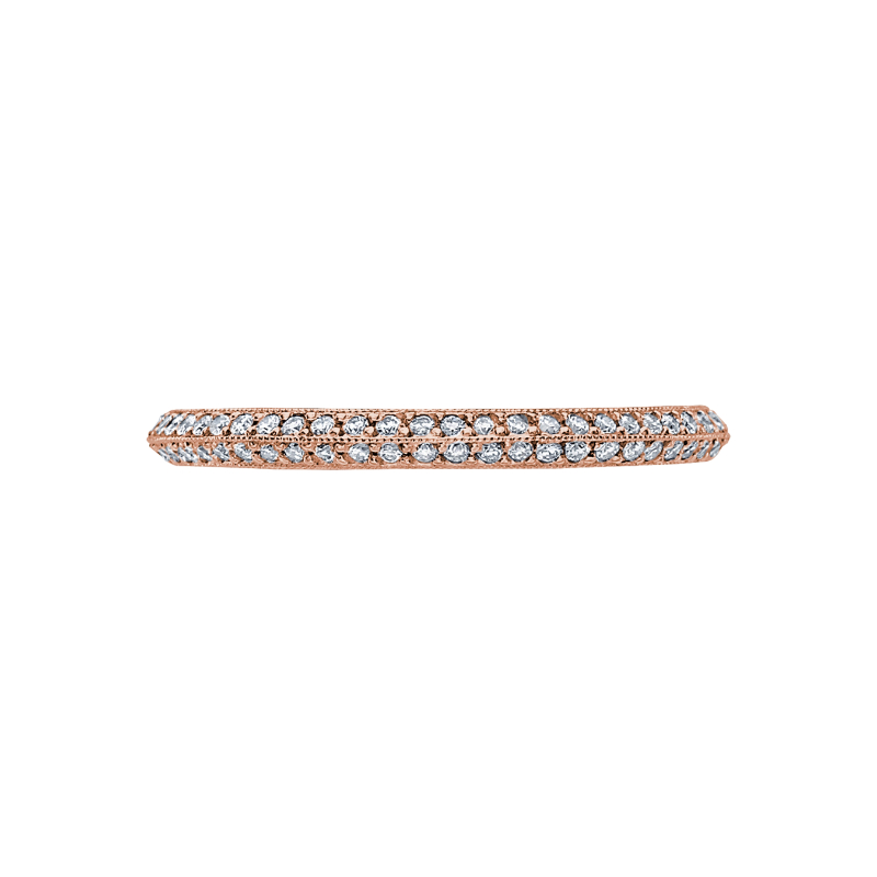 2520ET Simply Tacori Women's Rose Gold Wedding Ring