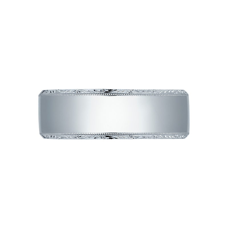 2553 Simply Tacori Men's Platinum Wedding Band