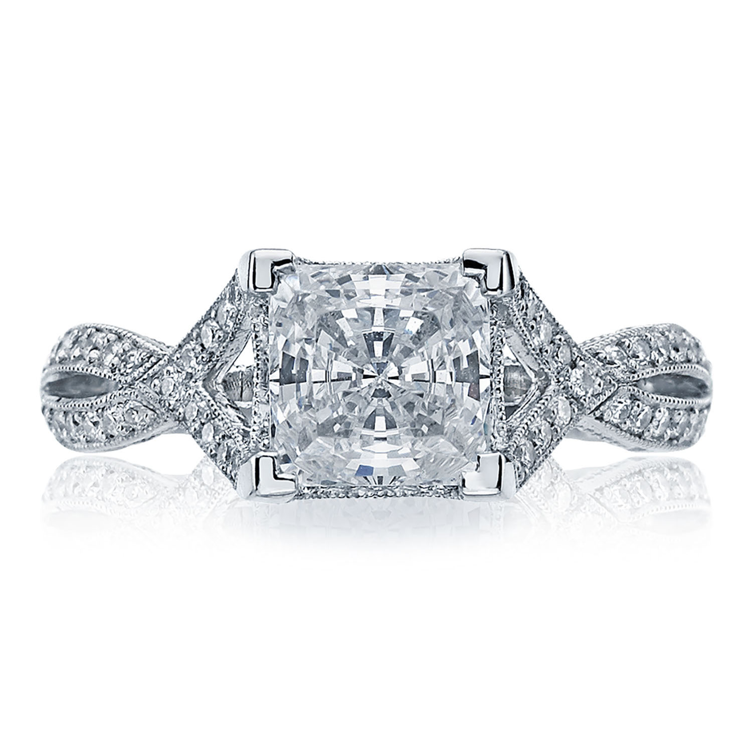2565PR Princess Solitaire Engagement Ring