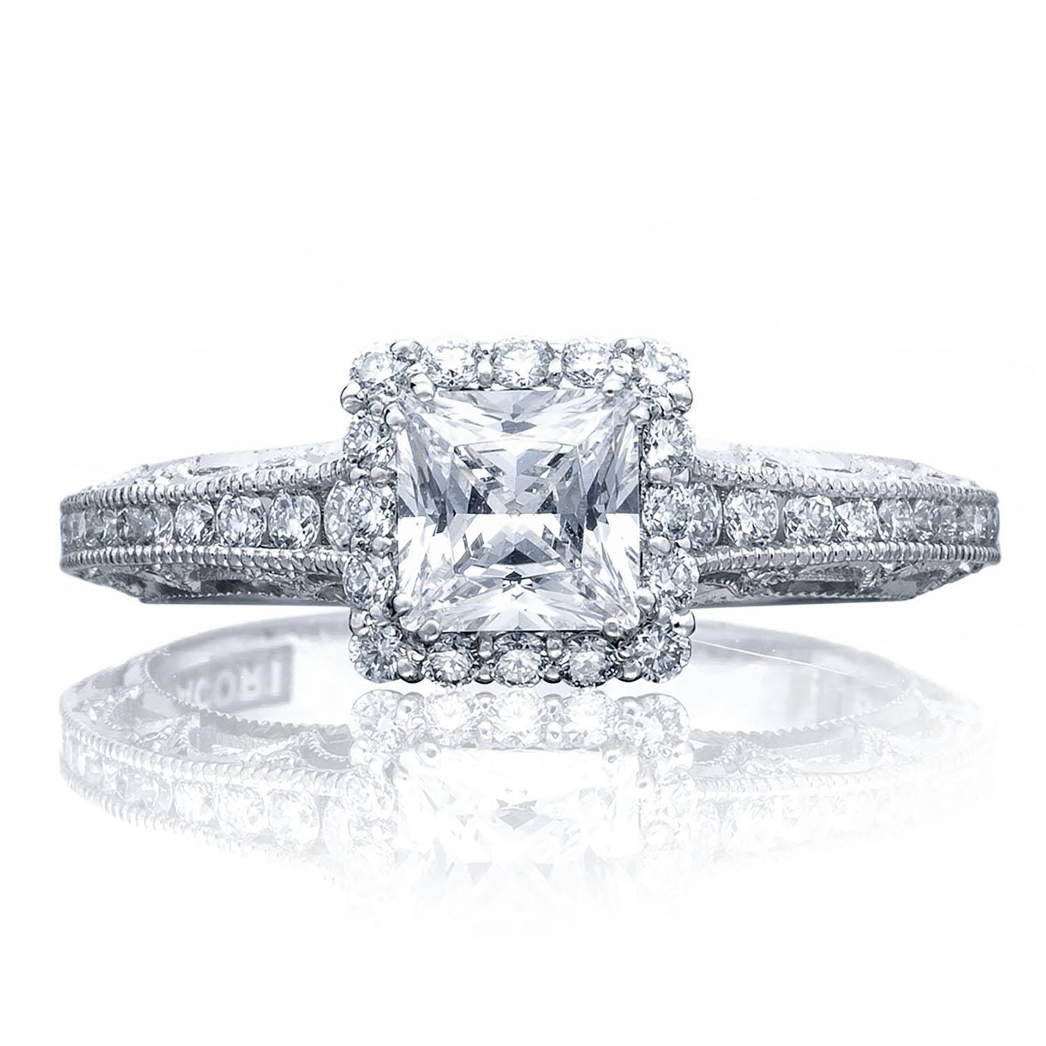 2618PR Princess Bloom Engagement Ring