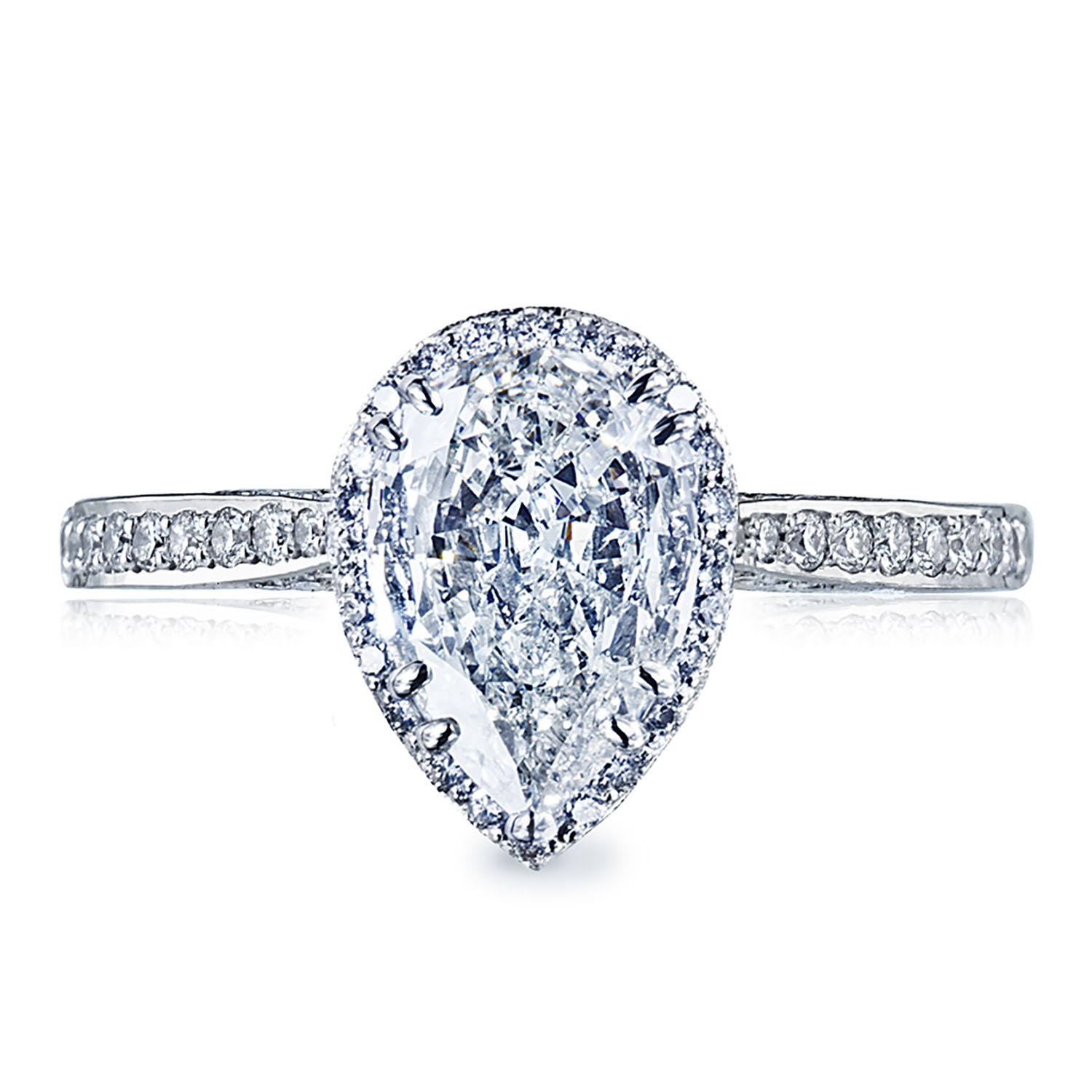 2620PS Pear Bloom Engagement Ring