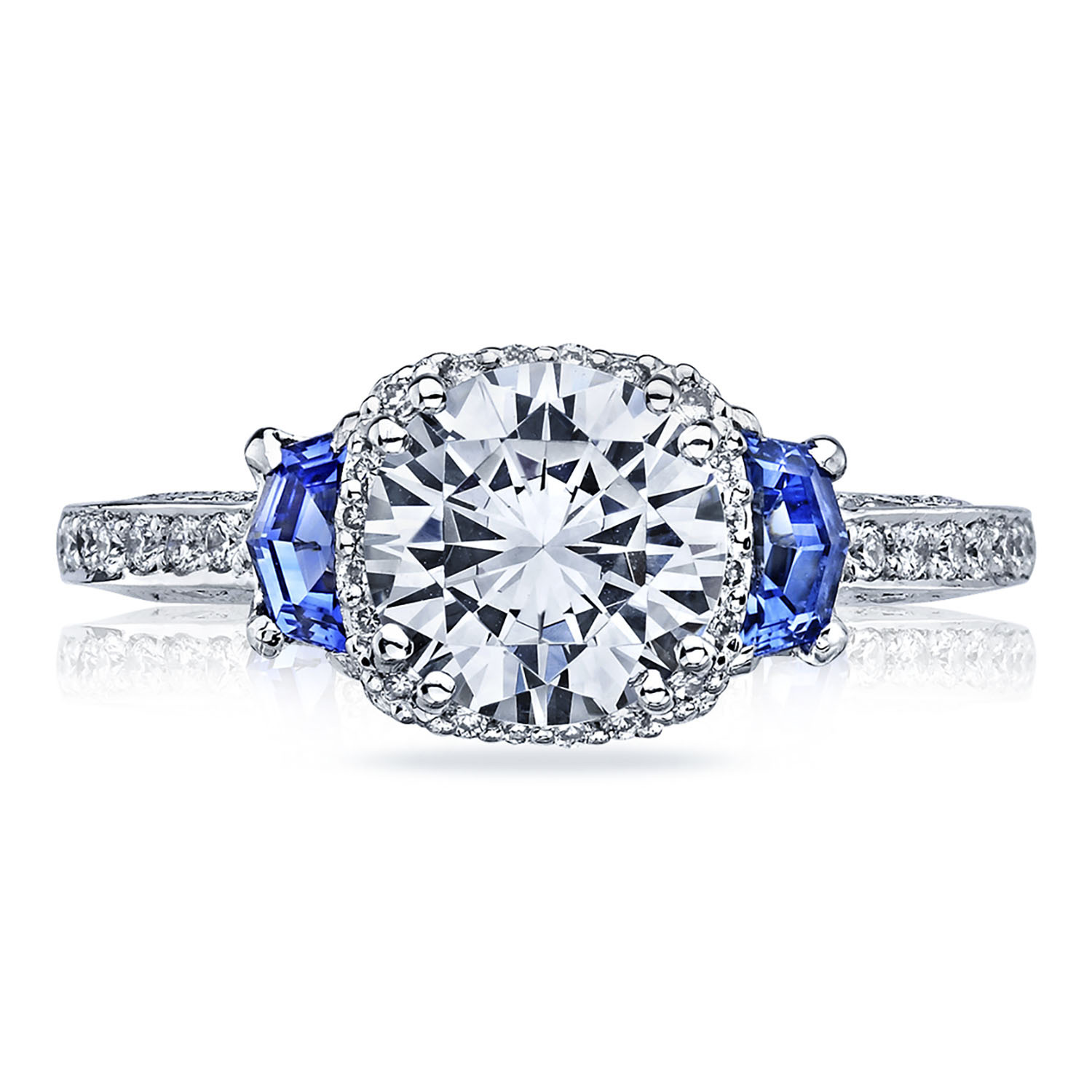 2628 Round 3-Stone Engagement Ring