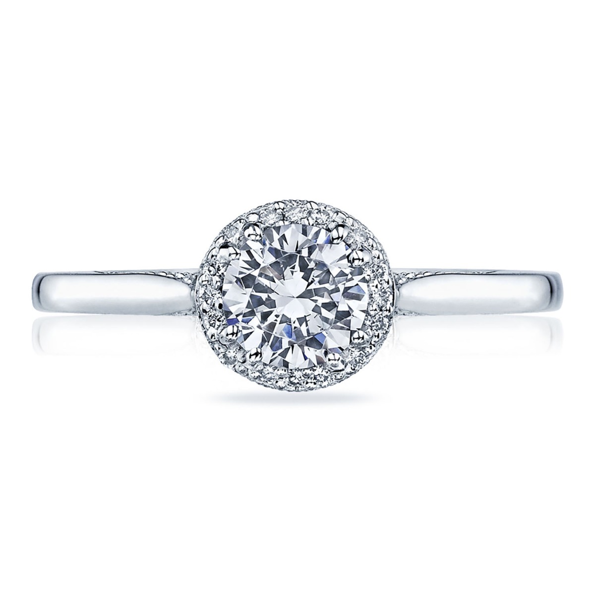 2639RD Round Bloom Engagement Ring