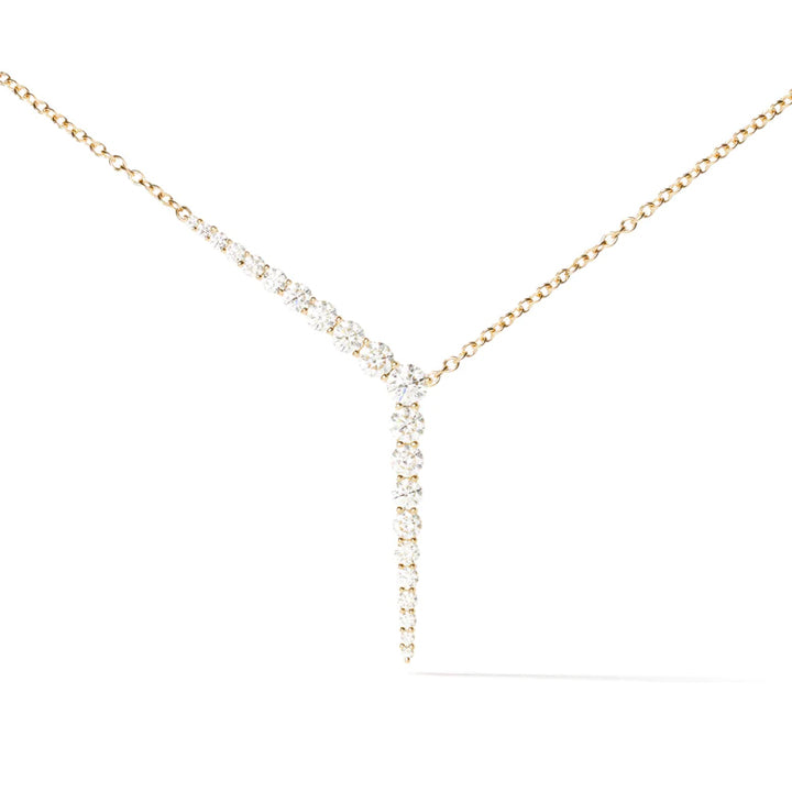 Melissa Kaye 18K Gold Aria Y Necklace