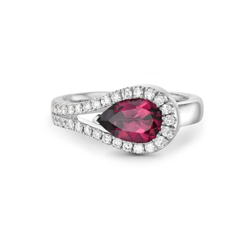 Charles Krypell Garnet Lasso Ring