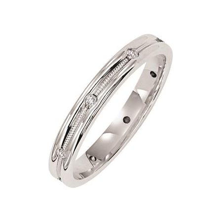 Vintage Diamond Wedding Band