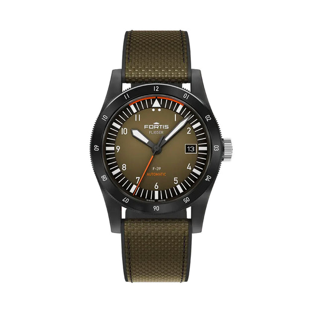 Fortis Flieger F-39 WERK 7 Tactical Green Limited Edition Automatic – F4220029