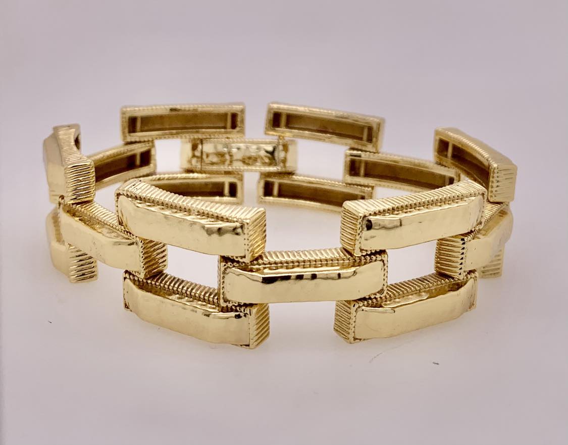 Pathway Link Bracelet - Gold