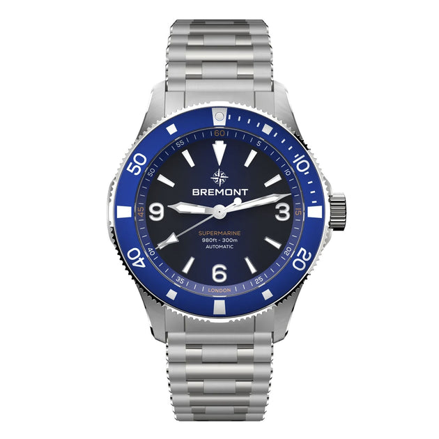 Bremont Supermarine 300M Blue Automatic – SM40-ND-SS-BL-B