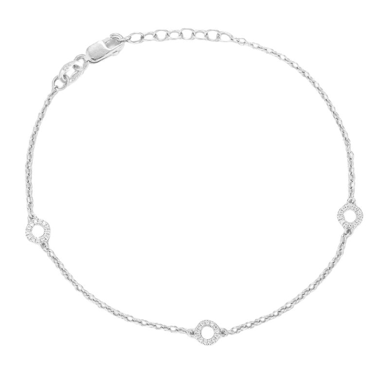 ELLA STEIN Circle Station Chain Bracelet