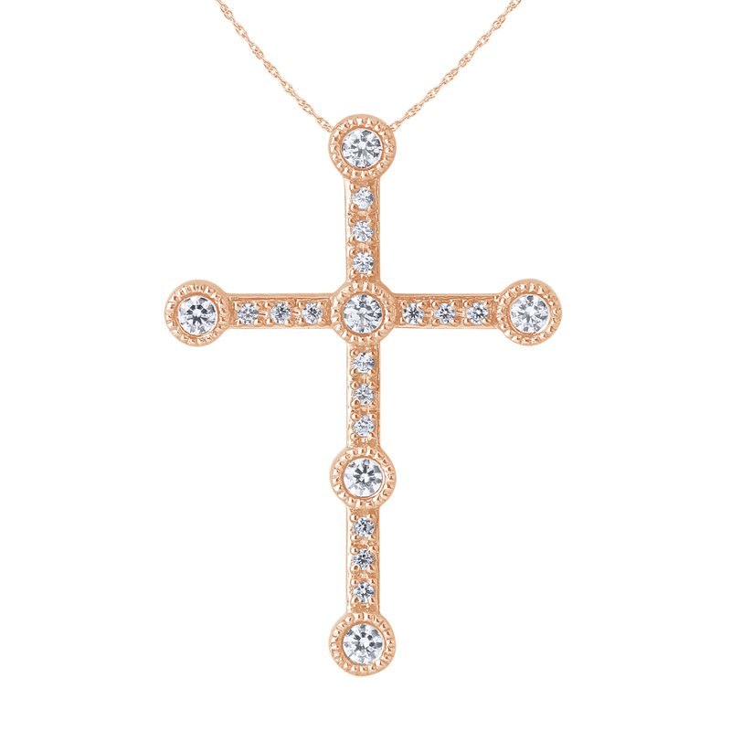 0.25ctw Diamond Cross Pendant