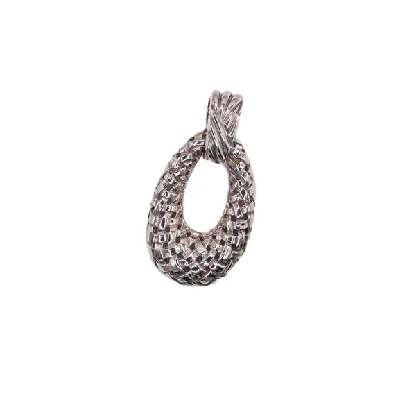 Slane Sterling Silver Basketweave Enhancer