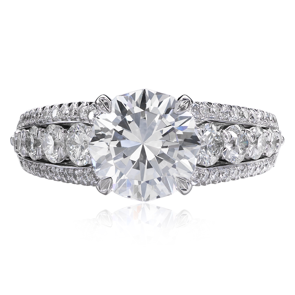 653-RD200 Engagement Ring Setting