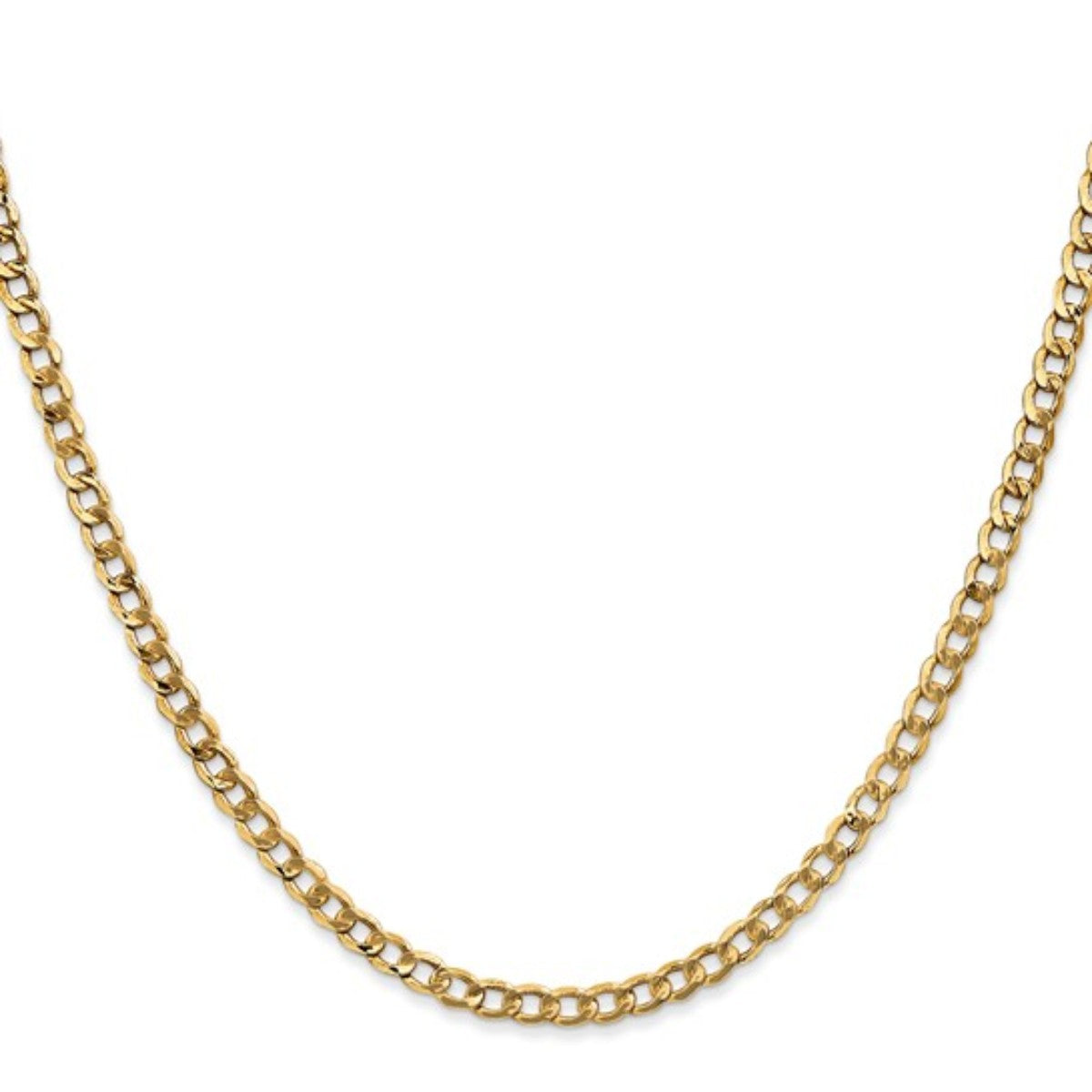 Tenenbaum 14K Gold Curb Link Chain