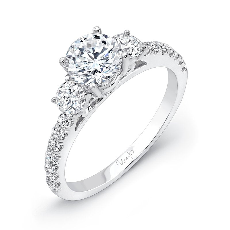 0.60ctw Diamond Three-Stone Engagement Ring