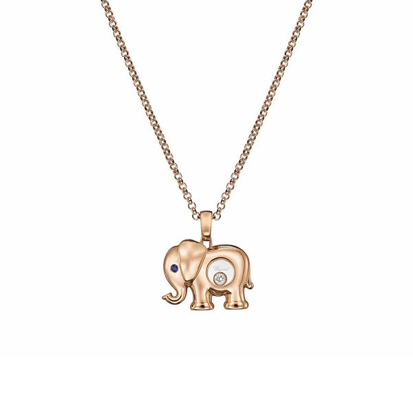 Chopard Diamond Elephant Necklace