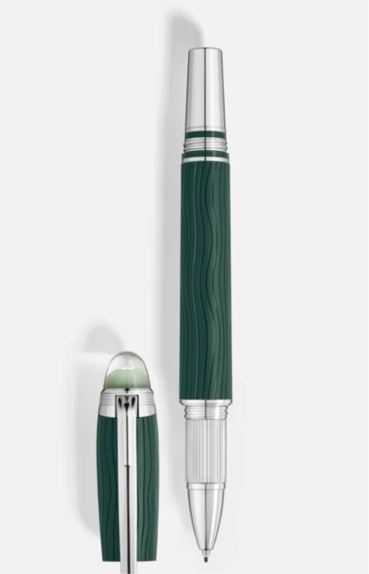MONTBLANC- STARWALKER POLARGREEN PRECIOUS RESIN FINELINER MB132903