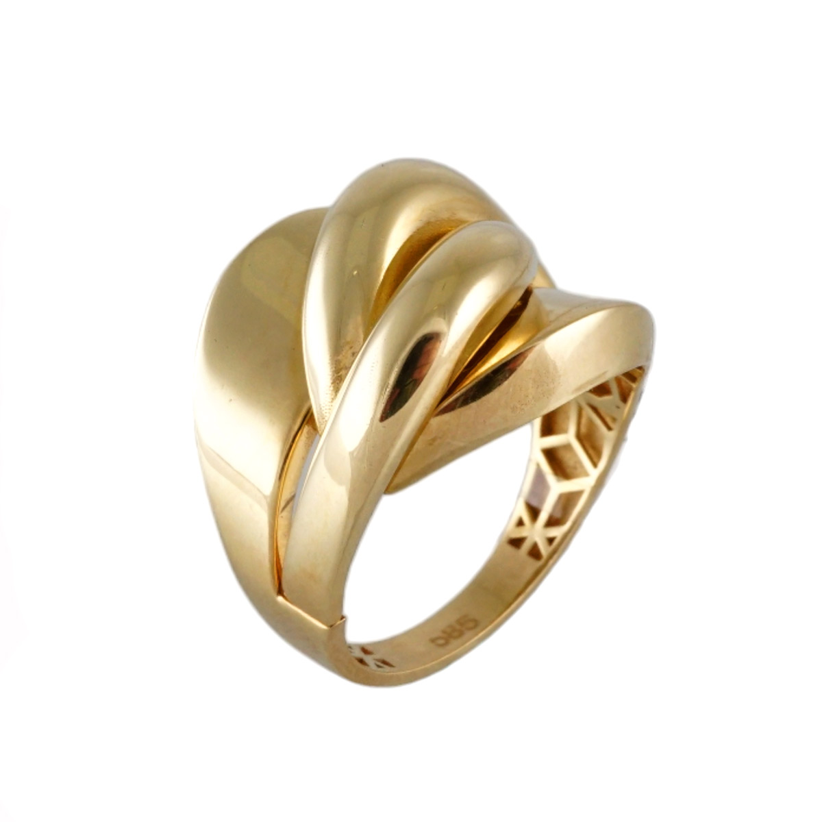 Women’s 14k Yellow Gold Twisted Ring