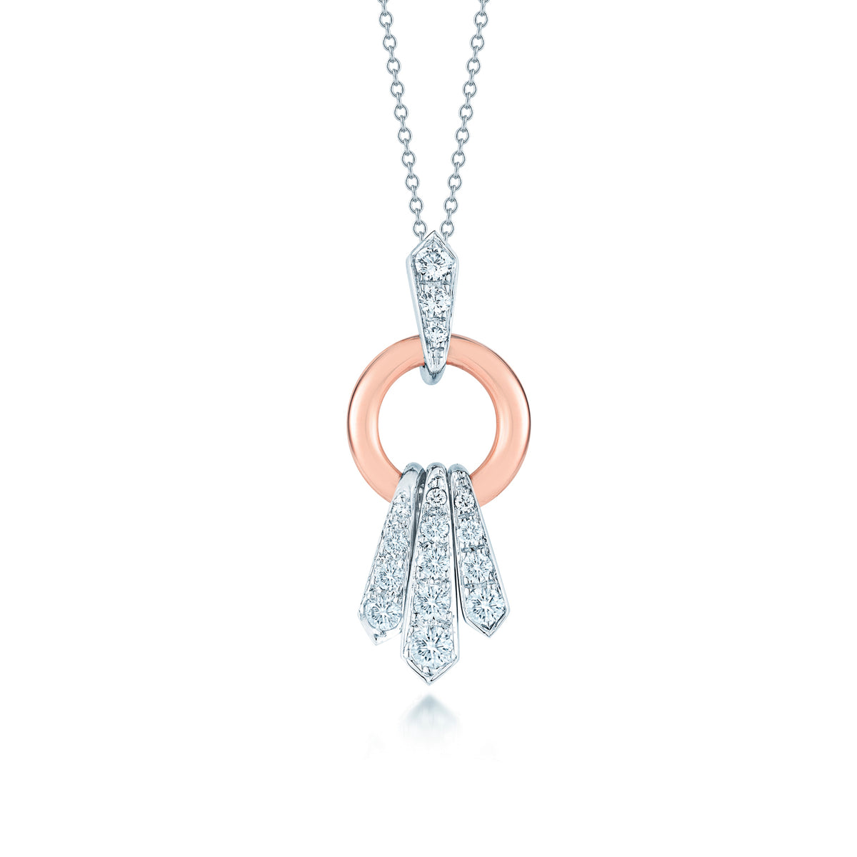Kwiat Cascade Diamond Pendant