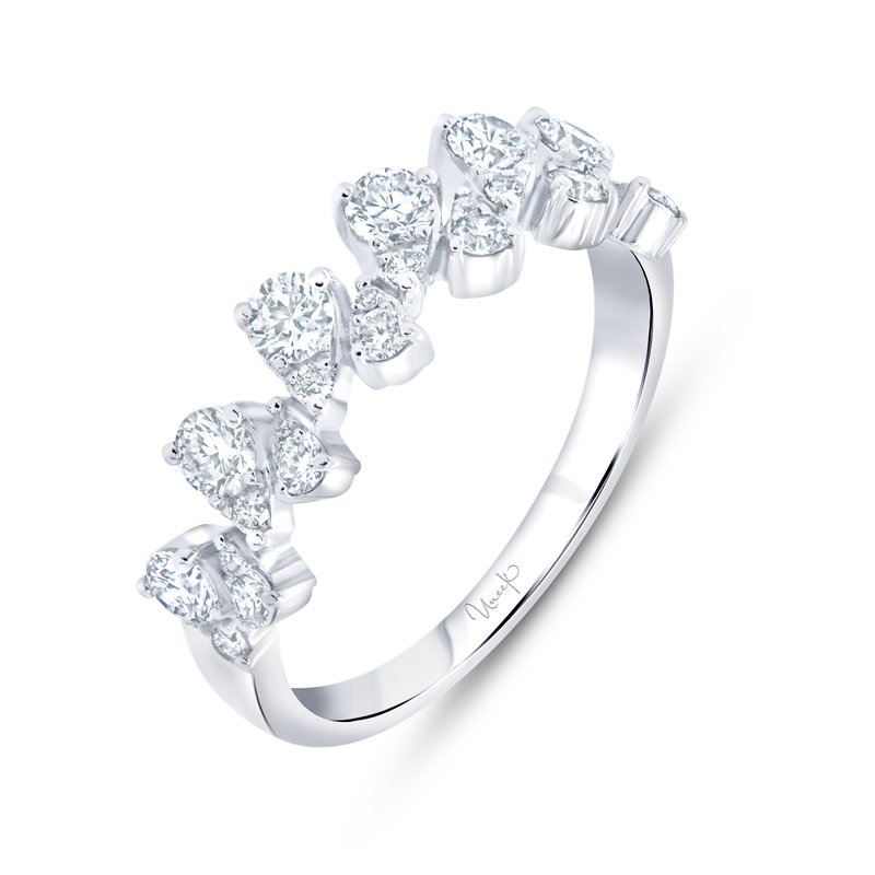 Diamond 2-Row Fashion Ring