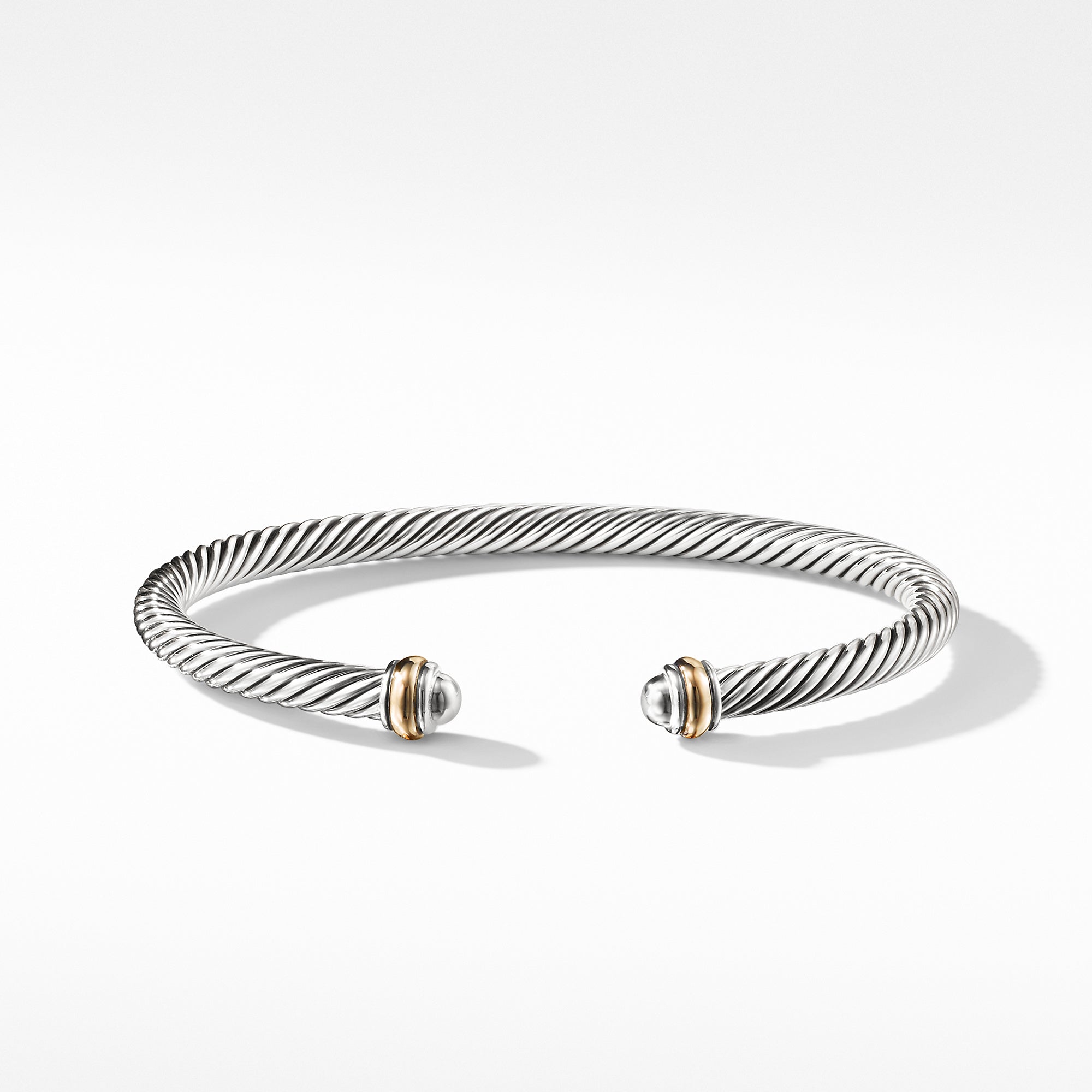 David Yurman Cable Classics Bracelet with Gold- B11278 S8