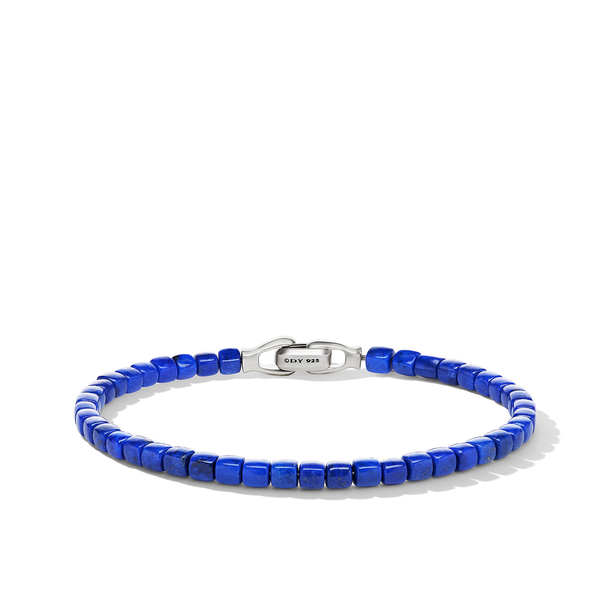 David Yurman Spiritual Beads Cushion Bracelet with Lapis- B25678MSSBLAM