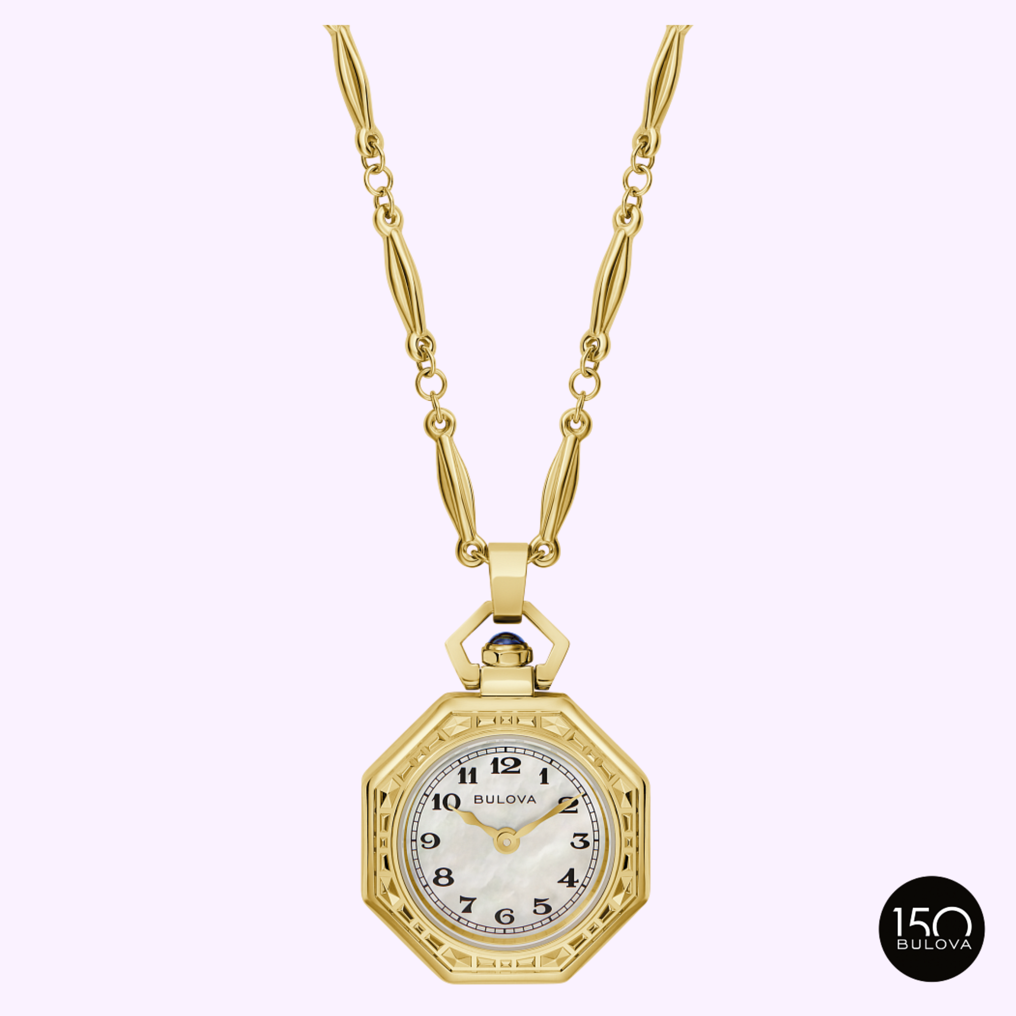 Bulova Watches Rubaiyat Pendant Necklace 97L182