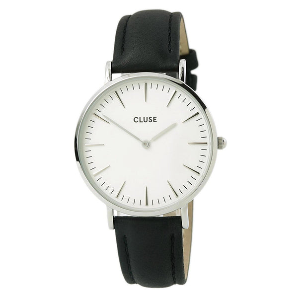Cluse Women's CL18208 La Boheme Black Leather Watch